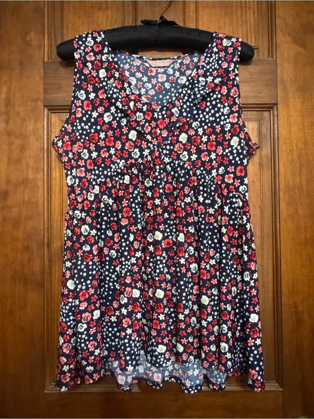 AMANA HIGH LOW BLOUSE SIZE LARGE